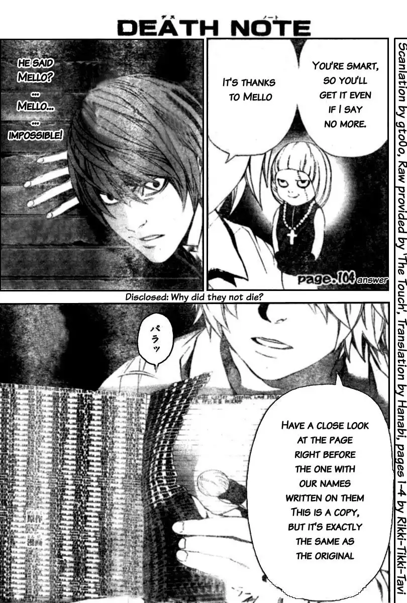 Death Note Chapter 104 1